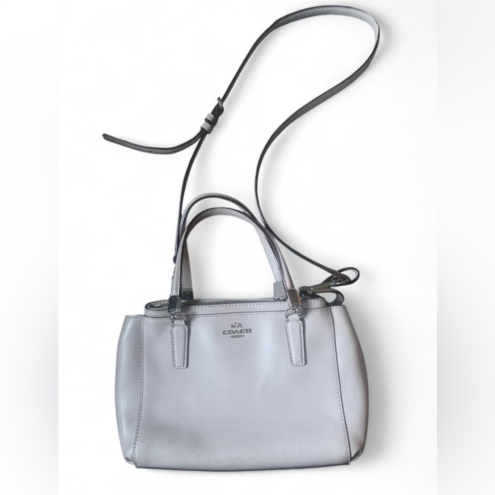Coach Mini Christie Carryall - Light Taupe Satchel GUC